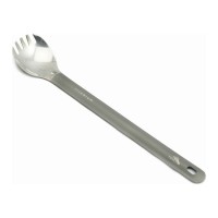 Ложка-вилка TOAKS Titanium Long Handle Spork with Polished Bowl