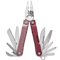 Мультитул Leatherman Rebar Heathered Cranberry, нейлоновый чехол (833317)