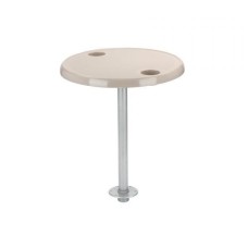 Набір Newstar круглий стіл зі стійкою, колір Ivory (75201-03)