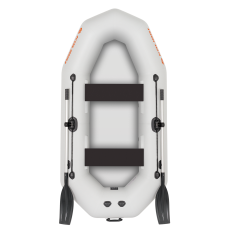 Надувная лодка Kolibri K-250Т (светло-серая)