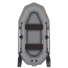 Надувная лодка Kolibri K-250Т (темно-серая)