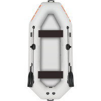 Надувная лодка Kolibri K-280Т (светло-серая)