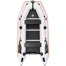 Надувний човен Kolibri KM-330D Профі (світло-сіра)