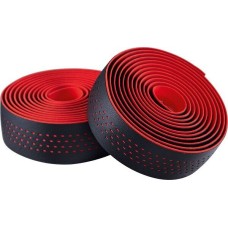 Обмотка руля Merida Bartape/Soft R Black w/ Red dots 2100mm, 30mm Shock absorption material, incl. end-plugs