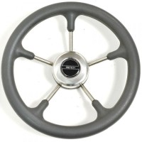 Рулевое колесо Pretech нержавейка 32 см серое (Pretech GS)