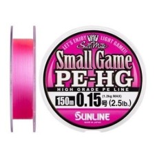Шнур Sunline Small Game PE-HG 150 м #0.15 2.5LB 1.2 кг (1658.08.79)