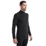 Термокофта Icebreaker 200 Oasis LS Half Zip MEN BLACK L