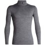 Термокофта Icebreaker 200 Oasis LS Half Zip MEN GRITSTONE-013 S