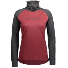 Термокофта Scott W DEFINED MERINO серо/розовая - XS