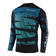 Детская джерси TLD Sprint Jersey, Brushed [MARINE / TEAL] размер YSM