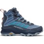 Ботинки Merrell MOAB SPEED THERMO MID WP monument - 37 - синий