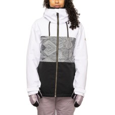 Куртка 686 Wmns Athena Insulated Jacket (White Geo)