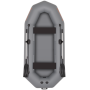 Ексклюзивний надувний човен Kolibri K-290Т у темно-сірому кольорі