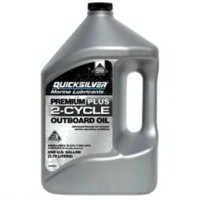 Масло для двухтактных двигателей QuickSilver Marine (Mercury) TCW3 Premium +, 4 литра (858027QB1)