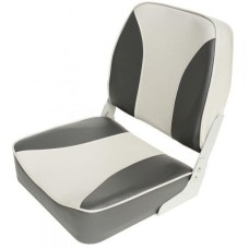 Сидіння AquaL складане сіро-чорне низька спинка 1001204