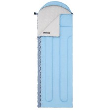 Спальный мешок с капюшоном Naturehike L250 NH21MSD07, (9°C), правый, голубой