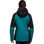 Женская горнолыжная теплая мембранная куртка Black Diamond W Boundary Line Insulated Jacket (Sea Pine/Black, S)