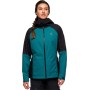 Женская горнолыжная теплая мембранная куртка Black Diamond W Boundary Line Insulated Jacket (Sea Pine/Black, S)