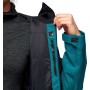 Женская горнолыжная теплая мембранная куртка Black Diamond W Boundary Line Insulated Jacket (Sea Pine/Black, S)