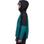 Женская горнолыжная теплая мембранная куртка Black Diamond W Boundary Line Insulated Jacket (Sea Pine/Black, S)