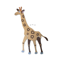 Тваринка з фанери Makak Giraffe