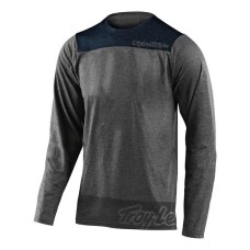 Джерси TLD Skyline L/S Jersey London Gray Heather/Navy] размер Sm