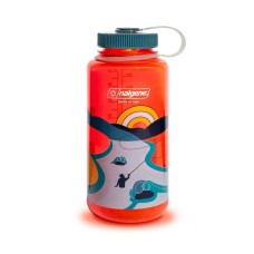 Бутылка для воды Nalgene Wide Mouth Retro Water Bottle 0.95L