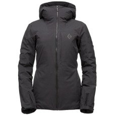 Горнолыжная женская теплая мембранная куртка Black Diamond Mission Down Parka (Smoke, XS)