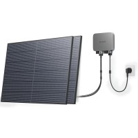 Комплект энергонезависимости EcoFlow PowerStream - микроинвертор 600W + 2 x 400W стационарные солнечные панели
