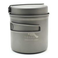 Котелок TOAKS Titanium 1100ml Pot with Pan