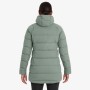 Куртка утепленная Montane Female Tundra Hoodie (Eucalyptus)