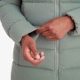 Куртка утепленная Montane Female Tundra Hoodie (Eucalyptus)