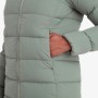 Куртка утепленная Montane Female Tundra Hoodie (Eucalyptus)