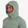 Куртка утепленная Montane Female Tundra Hoodie (Eucalyptus)