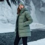 Куртка утепленная Montane Female Tundra Hoodie (Eucalyptus)