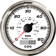 GPS спідометр Wema (Kus) білий CMSB-WS-60L (KY08103)