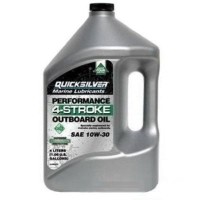 Масло для четырехтактных двигателей Quicksilver 10W30, 4 литра (8M0086221)