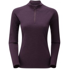 Термобельё Montane Female Primino 220 Zip Neck L/S (Saskatoon Berry)