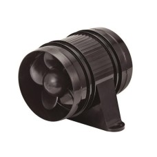 Вентилятор ААА пластик ABS, чорний 4” 270CFM, 12V/2.7A (13020-BK)