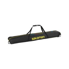 Чехол для лыж Salomon 2 Pairs 195 Wheely Ski Bag Black/Yellow