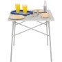 Стол раскладной Highlander Aluminium Slat Folding Table Small Silver (FUR073)