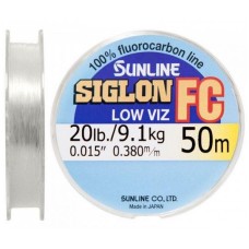 Флюорокарбон Sunline SIG-FC 50 м 0.38 мм 9.1 кг поводковый (1658.01.44)