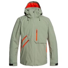 Kуртка Quiksilver EQYTJ03214 20 TRAVERSE JK M SNJT GZC0 Agave Green - Solid S