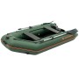Надувная лодка Колибри КМ-280Д Профи (Kolibri KM-280D) моторная килевая слань-книжка, зелёная
