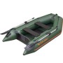 Надувна лодка Kolibri KM-330: зелений варіант