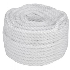 Мотузка Weekender 30 м 10 мм біла, поліестер (twisted rope 10х30 w)
