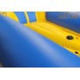 Рафтінговий пакрафт Ладья ЛП-245 Комфорт блакитний з жовтим - Пакрафт для рафтингу