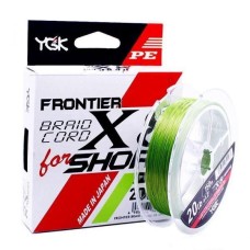 Шнур YGK Frontier Braid Cord X8 for Shore 150m#1.2 20lb / 9.07kg (FS0630492)