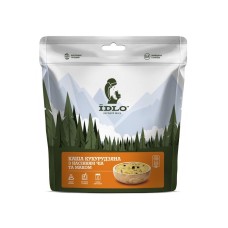 Сухий продукт ЇDLO Каша кукурудзяна з насінням чіа і маком 100 г