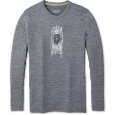 Термокофта Smartwool Men's Merino Sport 150 Old Man Winter Long Sleeve Tee Medium Gray Heather